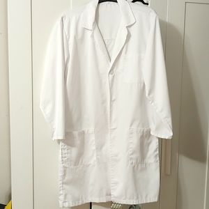 Utopia Professional Lab Coat - Laboratory CoatKick Pleat White (Small)